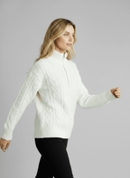 Amy Sweater with Zipper