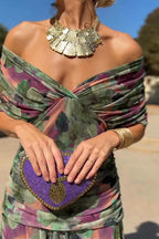 Fenwick Draped Evening Dress