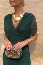 Fenwick Draped Evening Dress