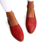 Bexley Woven Slingback Loafers