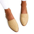 Bexley Woven Slingback Loafers