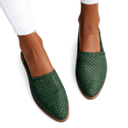 Bexley Woven Slingback Loafers