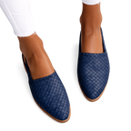 Bexley Woven Slingback Loafers