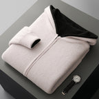 CYRUS REVERSIBLE CASHMERE HOODIE
