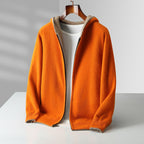 CYRUS REVERSIBLE CASHMERE HOODIE