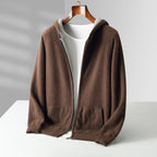 CYRUS REVERSIBLE CASHMERE HOODIE