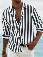 Leonard | Striped Summer Shirt