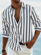 Leonard | Striped Summer Shirt
