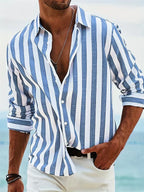 Leonard | Striped Summer Shirt