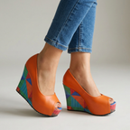 Nina Wedge Sandals